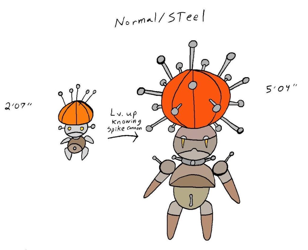 Pincushion Fakemon