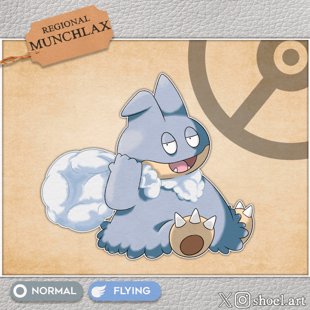 Regional form Munchlax! ☁
