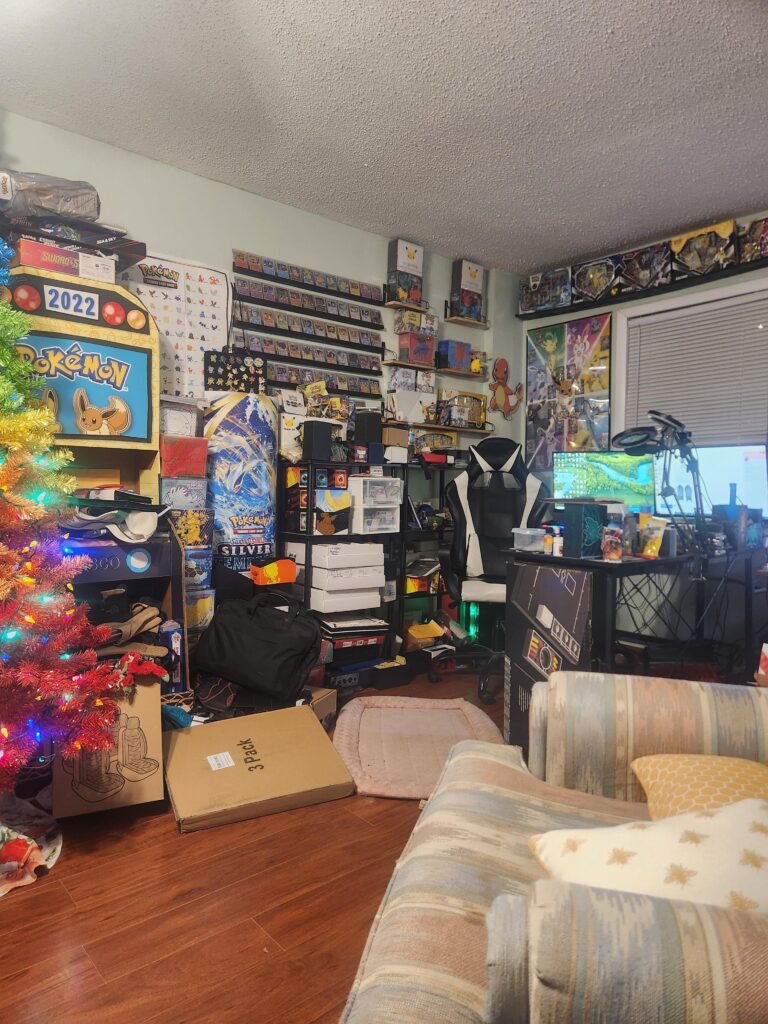 I'm allowed one corner of the house