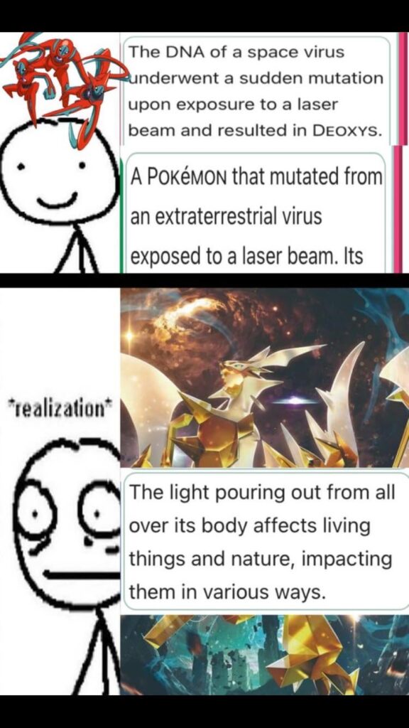 It all makes sense…