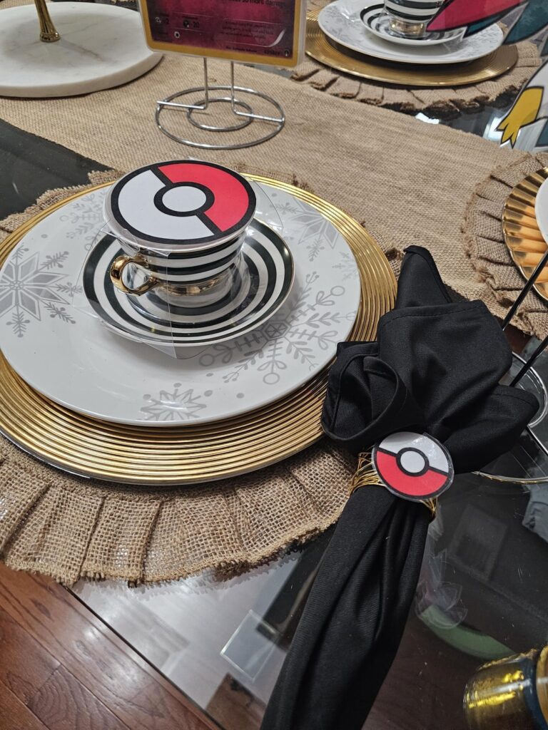 I've been given the task to come up with a pokemon themed tea party for a 17 year old girl.