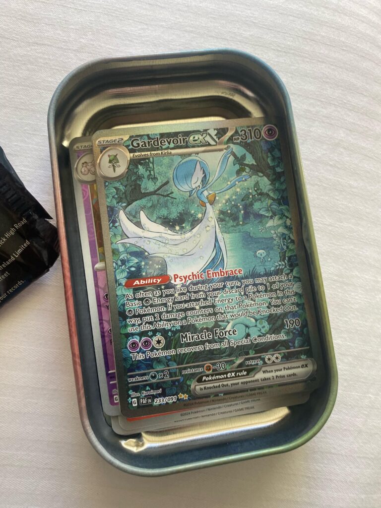 How do i keep a card intact without sleeves/toploaders on hand?