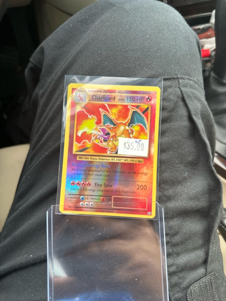 Reverse holo Charizard