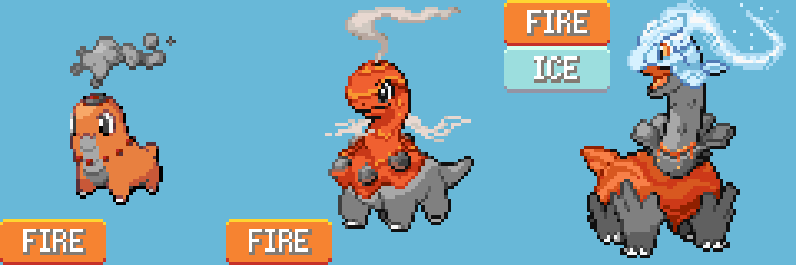 Type Swapped Chikorita Line