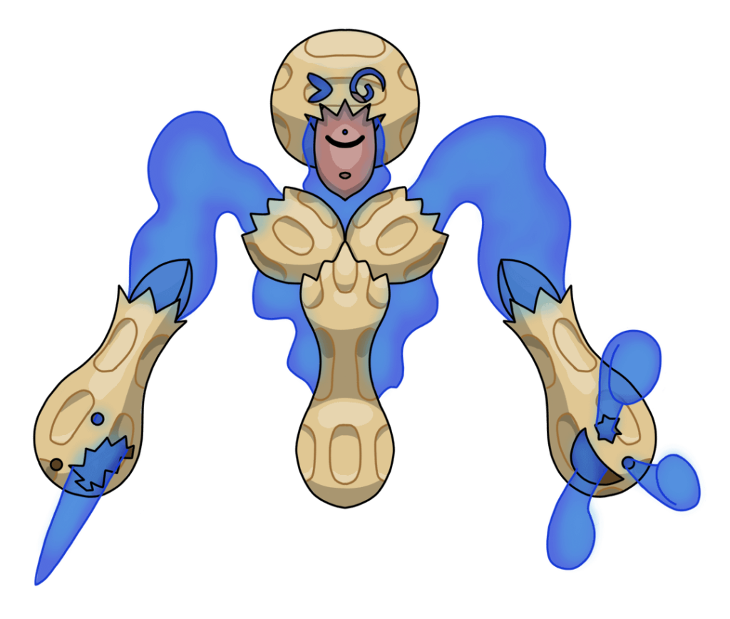 @_@ Wow! Your rare Triplet Form of Leguménage got tired of being dizzy and evolved into Peanealign: the Transcendent PKMN!