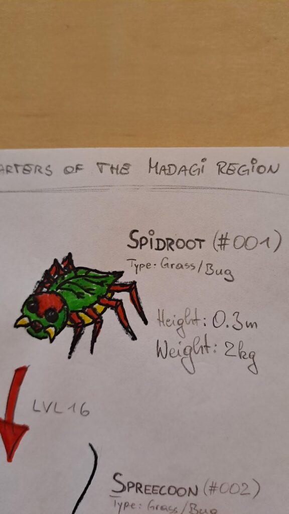 Introducing the starters and the "Route 1" Bug type of the Madagi region