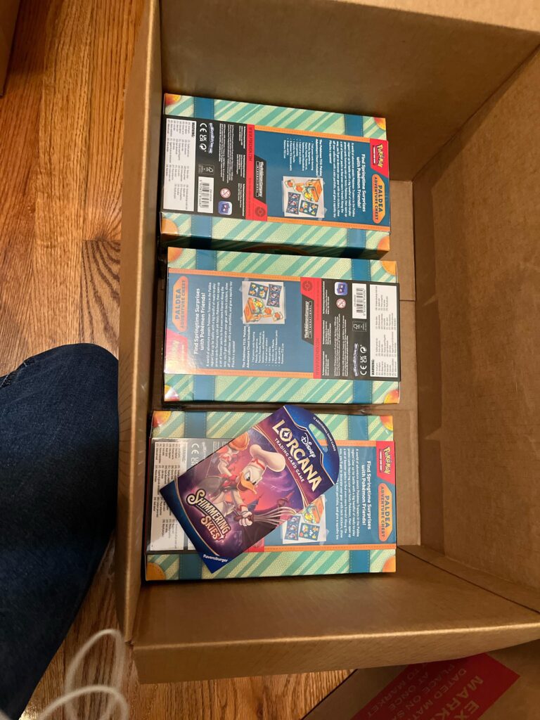 Target gave me a free Lorcana pack with my order lol