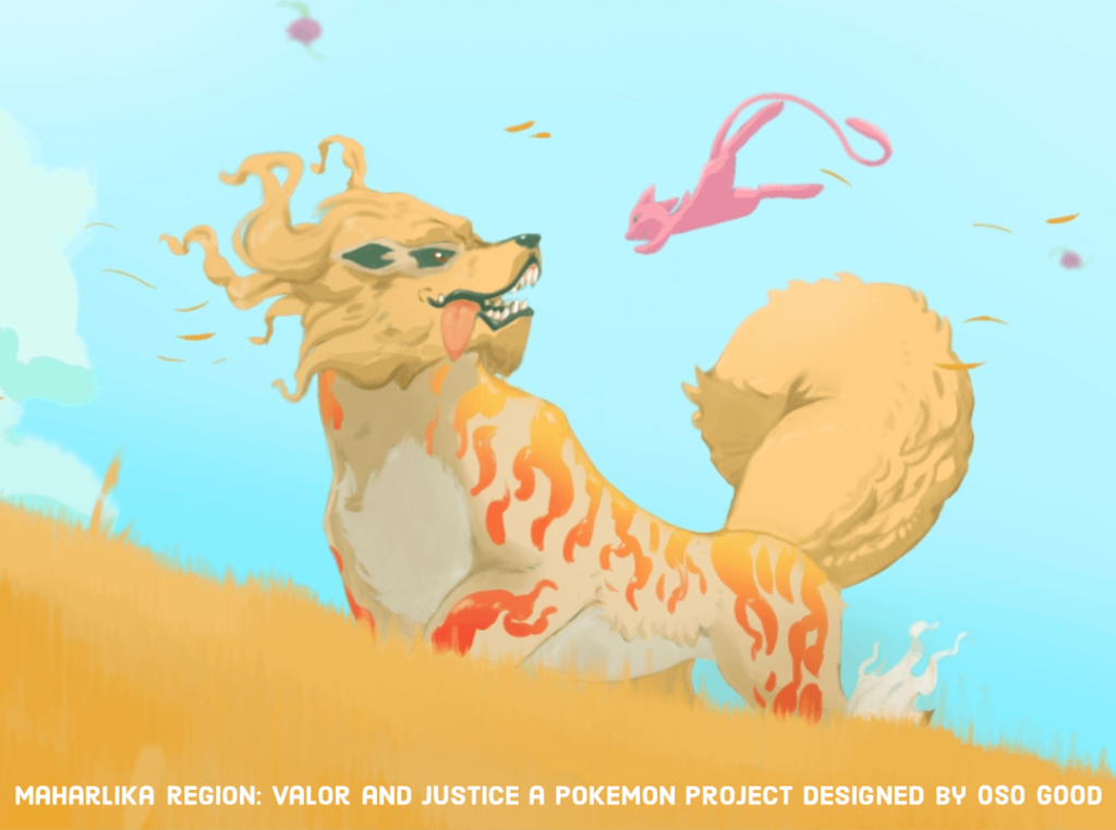 Arcanine Unique form