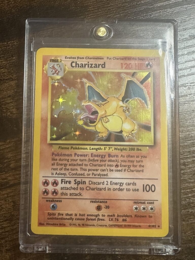 How is my Base Set Charizard condition-wise?