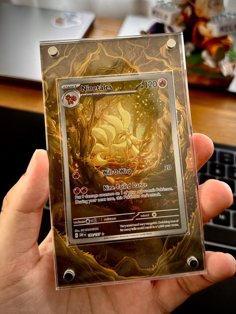 First and only Pokémon card because she’s my favourite
