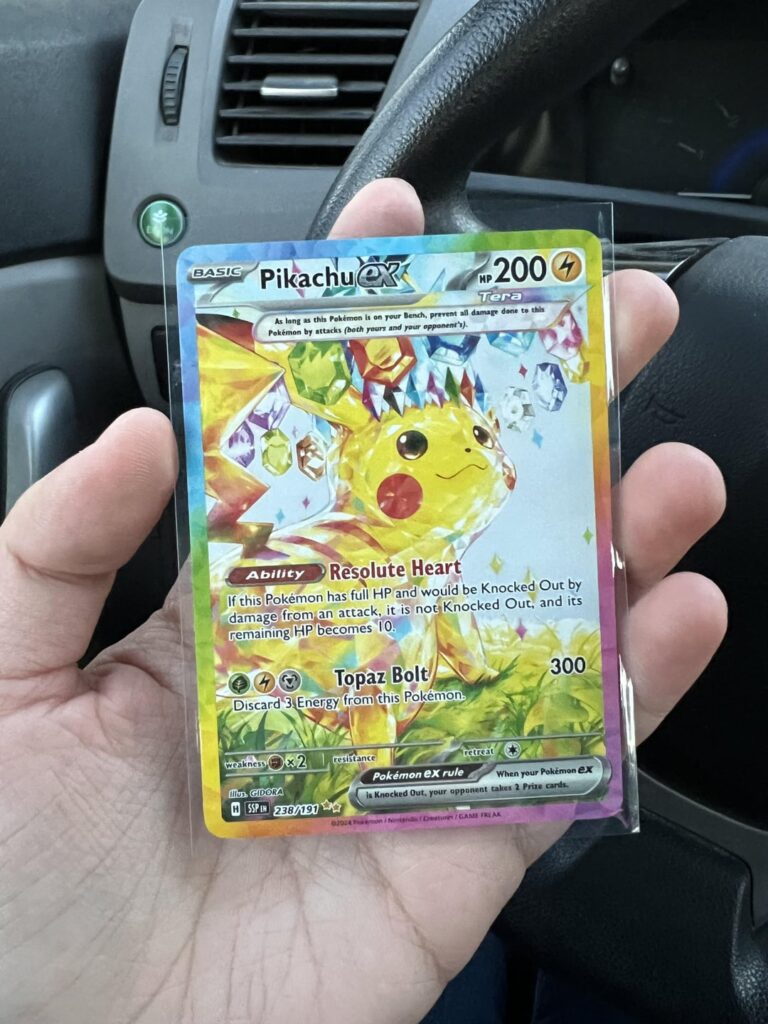 Pulled my first ever chase card today 😭