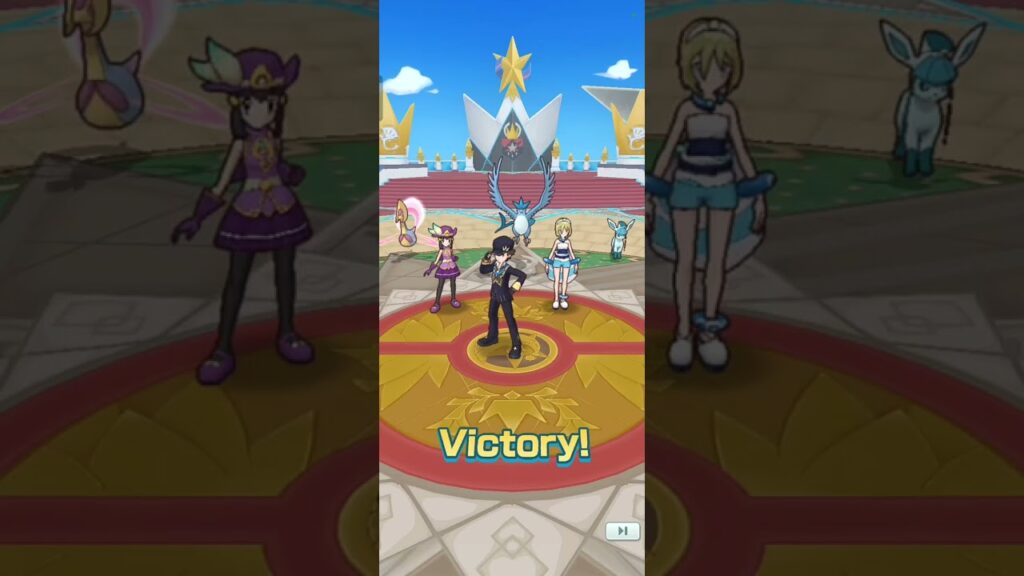 Unova Champion Stadium Hall of Fame Entry(Pokemon Masters EX)