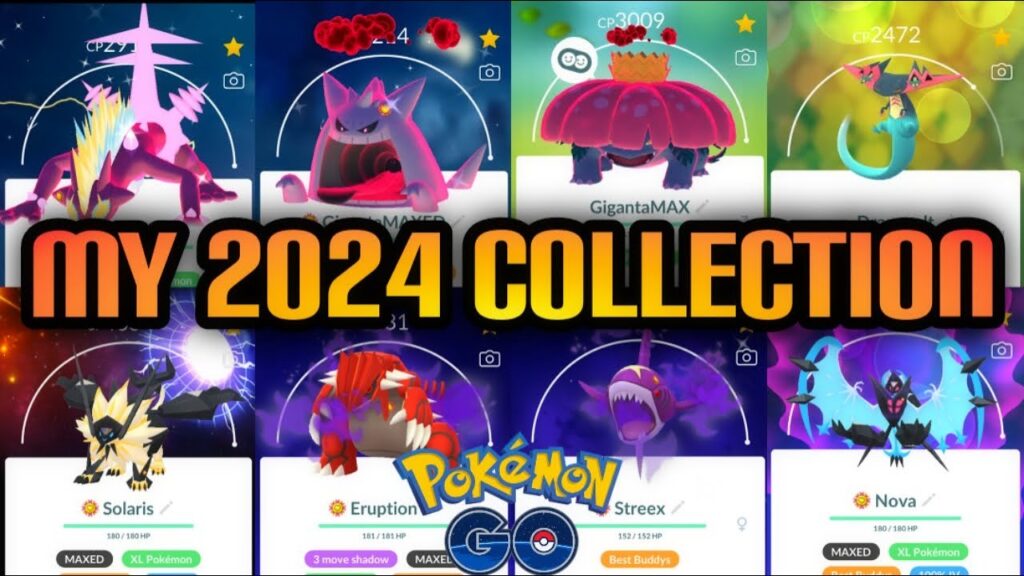 *POKEMON I POWERED UP IN 2024* My Pokemon collection in Pokemon GO 2024
