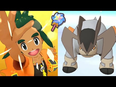 EX-R 6/5 +10E SS Hau soloes the Terrakion Legendary Arena [Pokemon Masters EX]