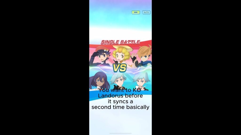 Pokemon Masters EX: vs Nita's ultimate battle