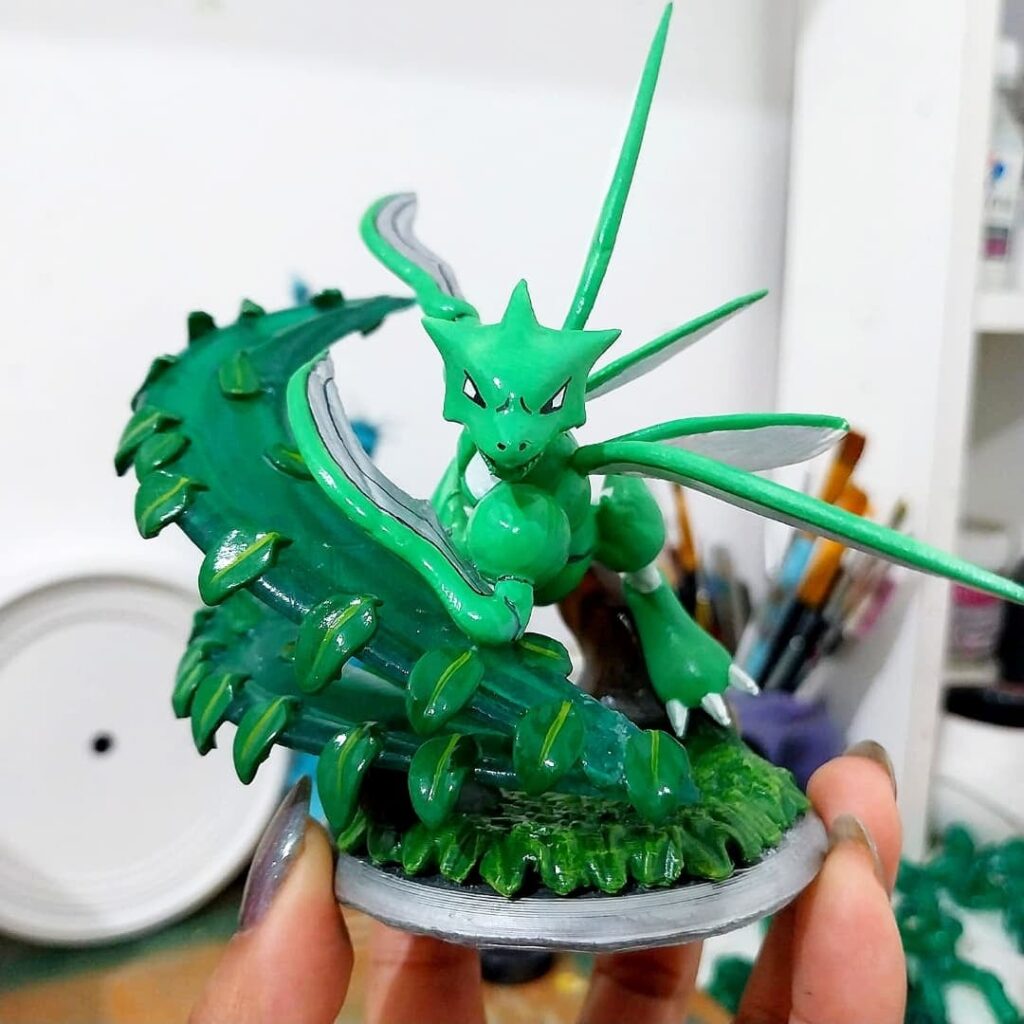 A 3D printed scyther that I made (Oc)