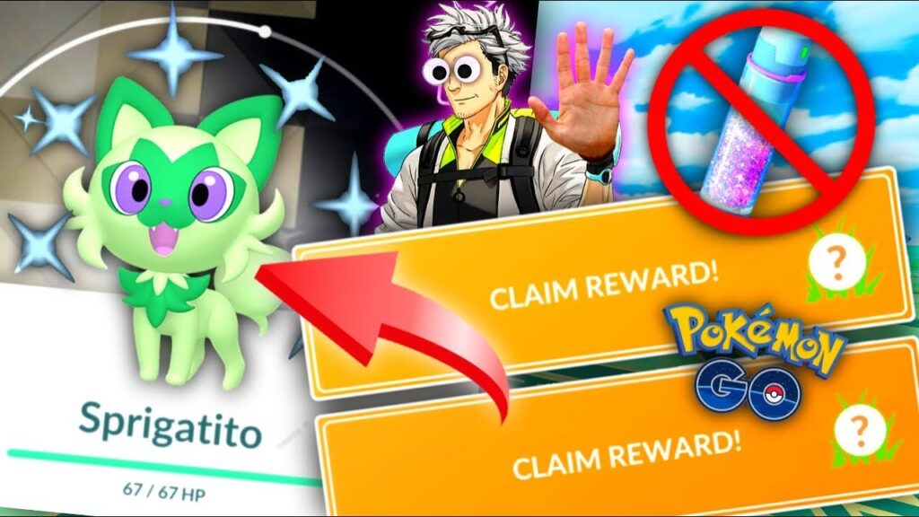 *WATCH BEFORE SPRIGATITO COMMUNITY DAY* Shiny special background & no stardust stack in Pokemon GO