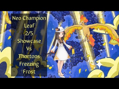 Neo Champion Leaf 2/5 Showcase. Pokemon Masters EX. #pokemon #pokemonmasters