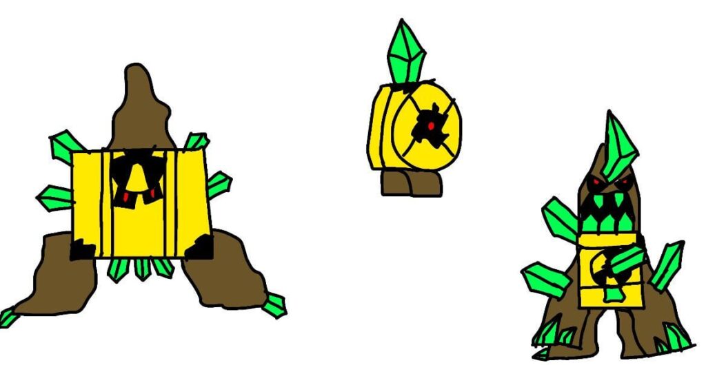 A convergent roggenrola line design that felt a lot cooler in my head