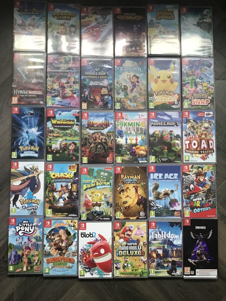 Look how many switch games