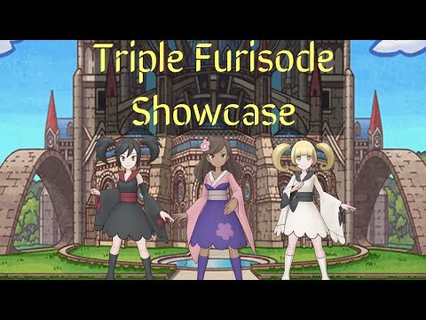 Furisode Girl Triple Showcase. Pokemon Masters EX. #pokemon #pokemonmasters