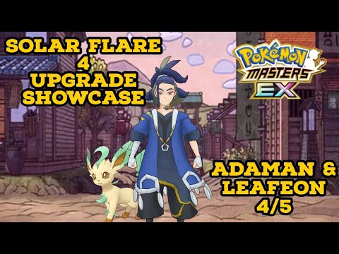 Adaman And Leafeon 4/5 New Lucky Skill Showcase. Pokemon Masters EX.  #pokemon #pokemonmasters