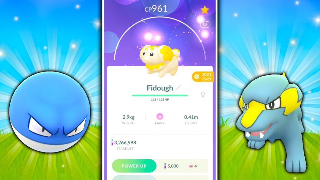 HELP UNLOCK FIDOUGH IN POKEMON GO! New Shiny BOOSTED Pokemon / Fidough Fetch Event