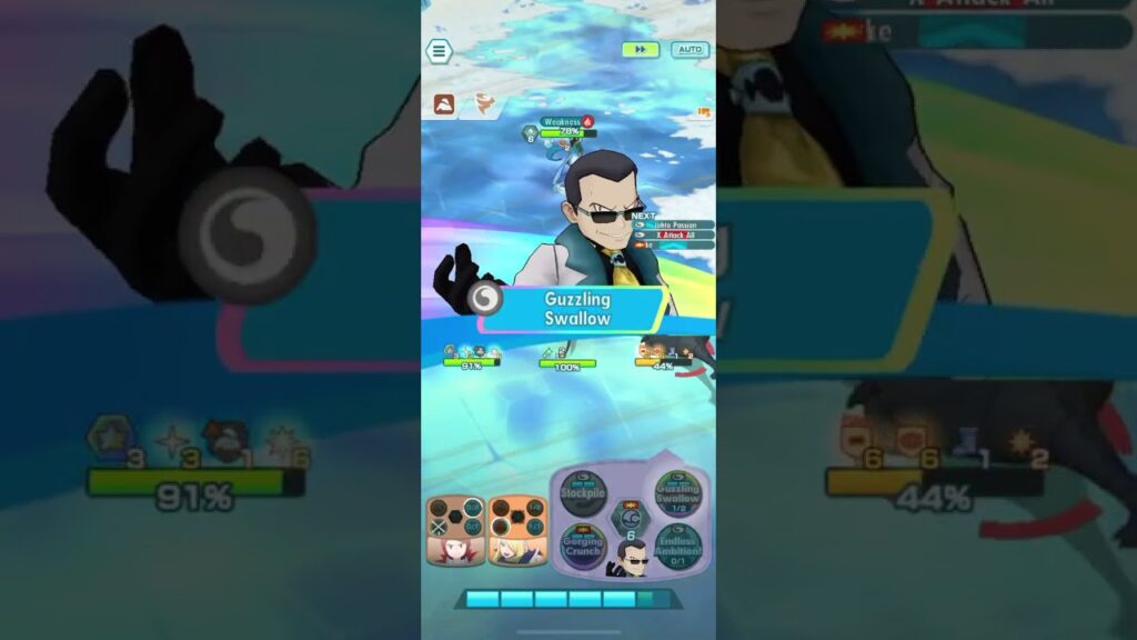 Clearing Thorton UB with SSA Giovanni off-type | Pokemon Masters EX