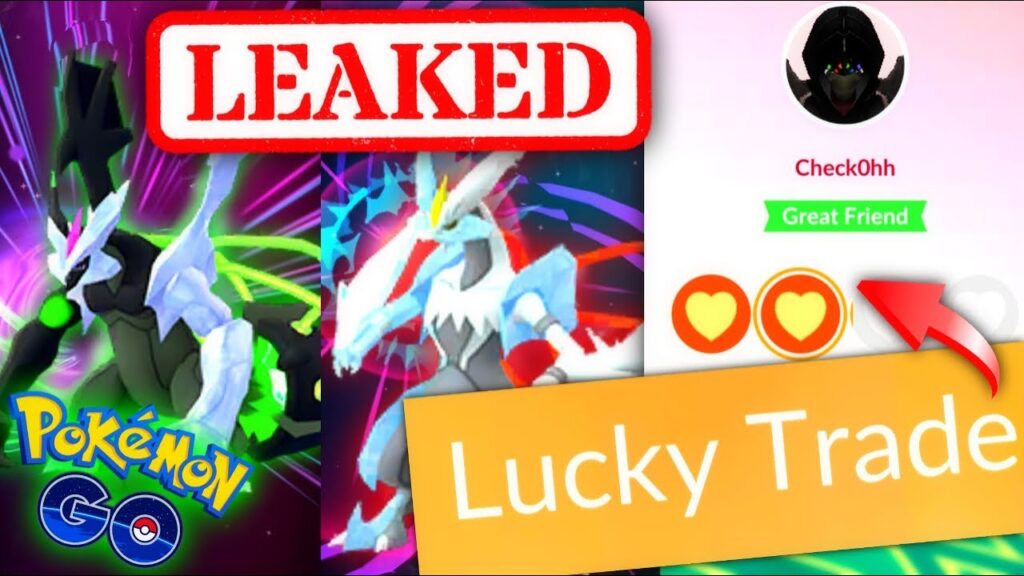 *NEW ITEM LET'S YOU BECOME LUCKY FRINDS* Kyurem Black & White Adventure effects in Pokemon GO