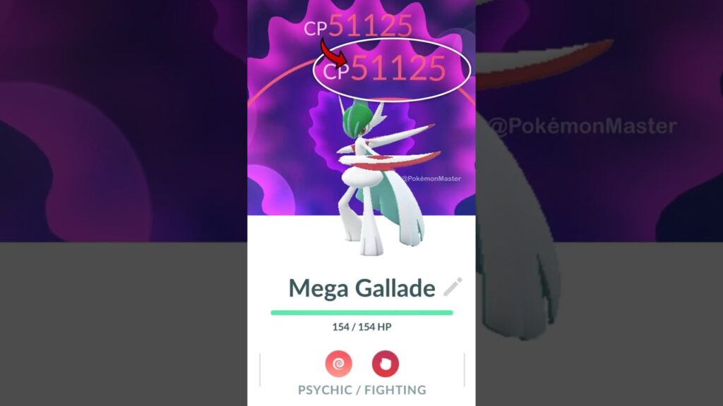 LeveL 50 *HUNDO* MEGA GALLADE in Pokemon GO.
