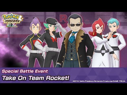Pokemon Masters EX: Taking Down Team Rocket Boss Giovanni & All His Executives