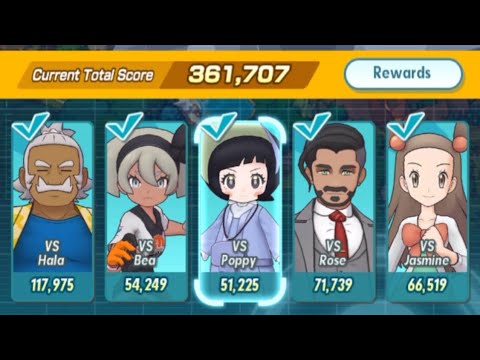 Super Sparring Damage Challenge Fighting & Steel Type | Pokemon Masters EX
