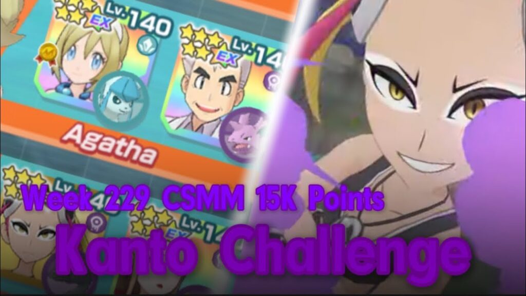 Week 229 CSMM 15K Kanto Challenge - Pokemon Masters EX
