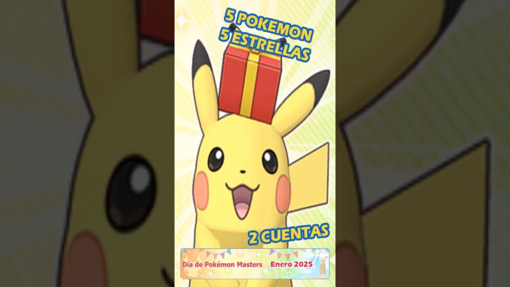 DIA DE Pokemon Masters - ENERO 2025 #pokemon #pokemonmasters
