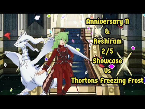 Anniversary N And Reshiram 2/5 Showcase. Pokemon Masters EX. #pokemon #pokemonmasters