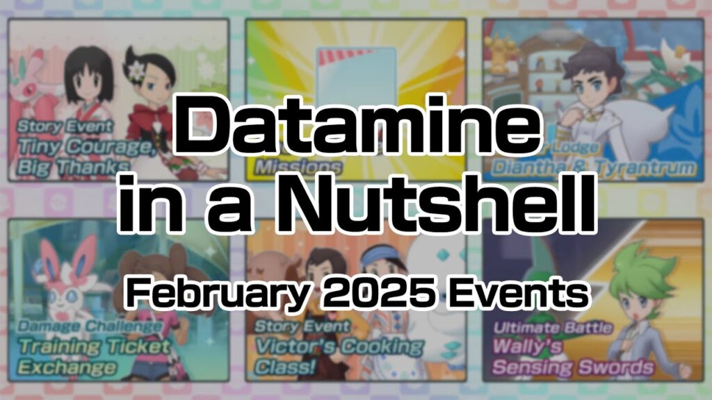 [Pokemon Masters EX] DATAMINE IN A NUTSHELL (February 2025 Events)