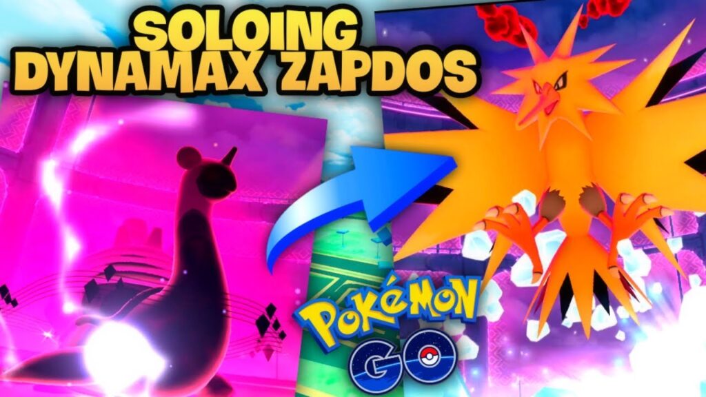 *SOLOING DYNAMAX ZAPDOS RAID DAY ONE*  How I did it & using low level PKMN Pokemon GO