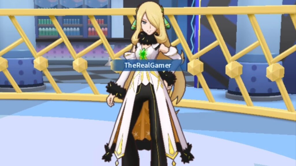 Pokemon Masters EX: Setting My Cynthia Trainer Gym