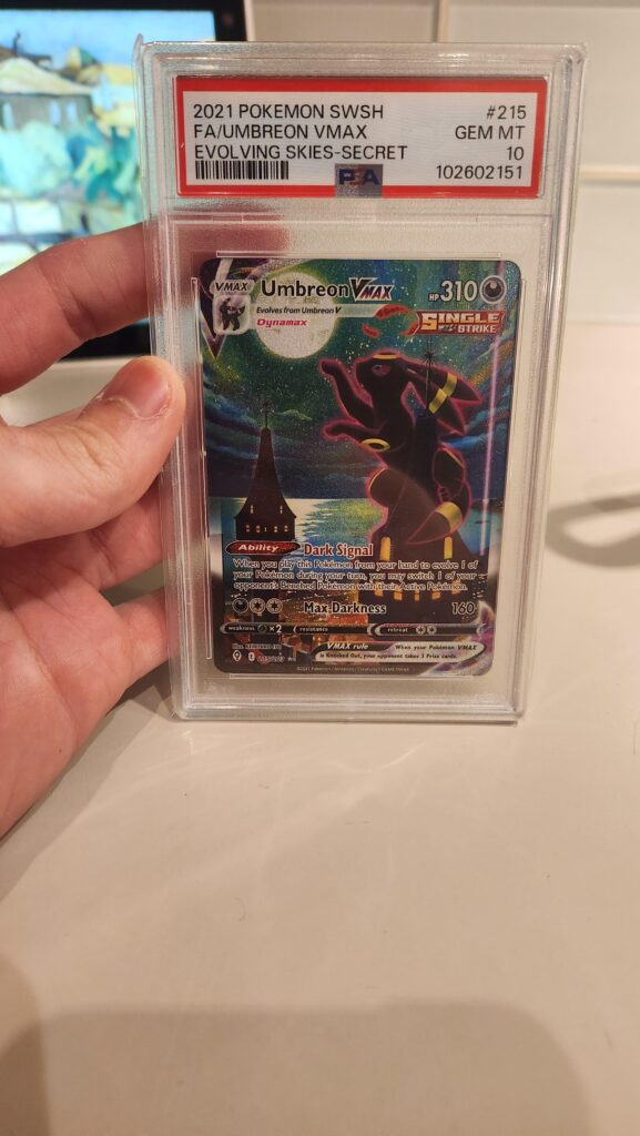 First time I've ever graded a card I think I've won Evolving Cries