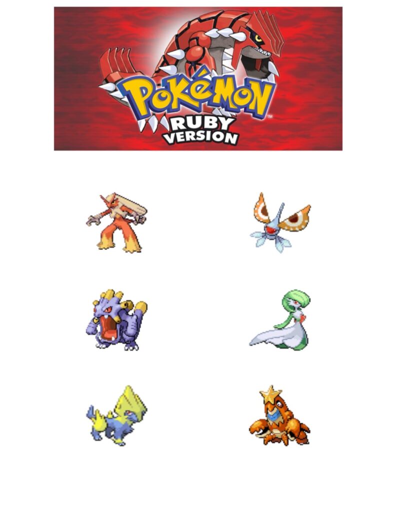 Replaying EVERY Main Series Pokemon game Part 2! GEN 3 Teams!