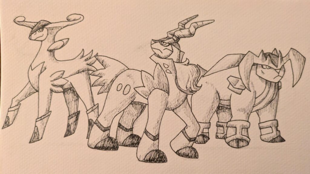 I drew the Swords of Justice