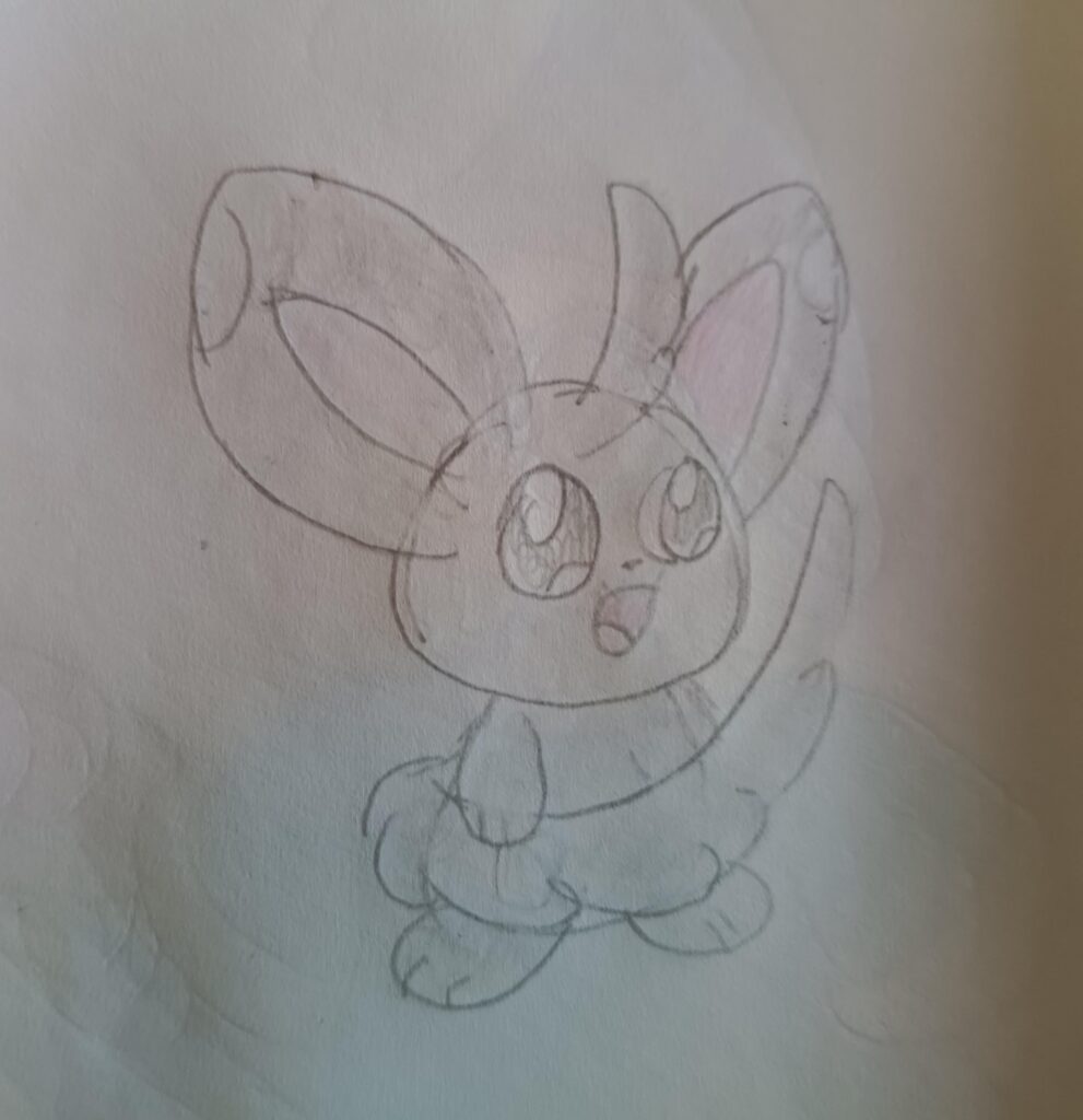 A cute Minccino drawing (OC)