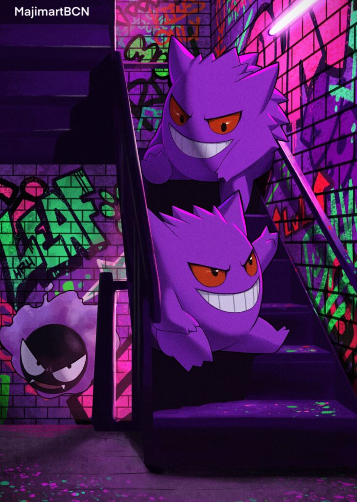 Gengar gang fanart [OC]