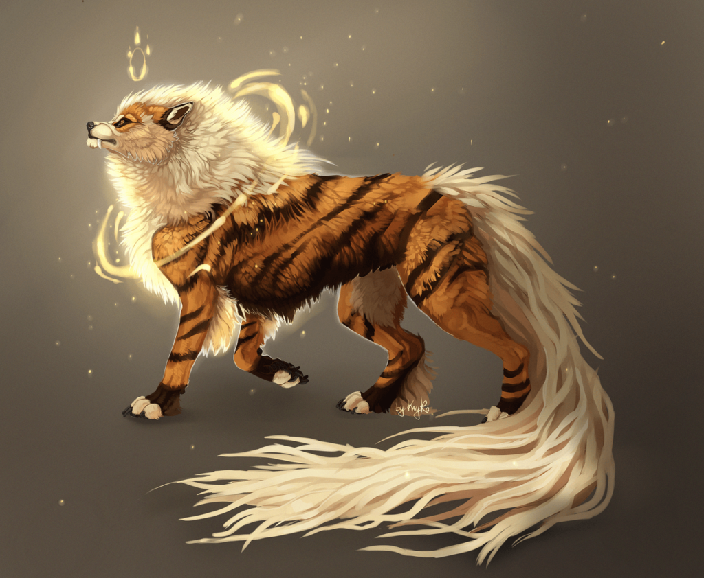 Fan art of Arcanine by me.