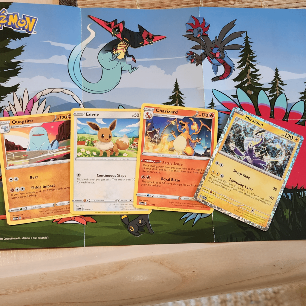 Ripped a McDonald's pack