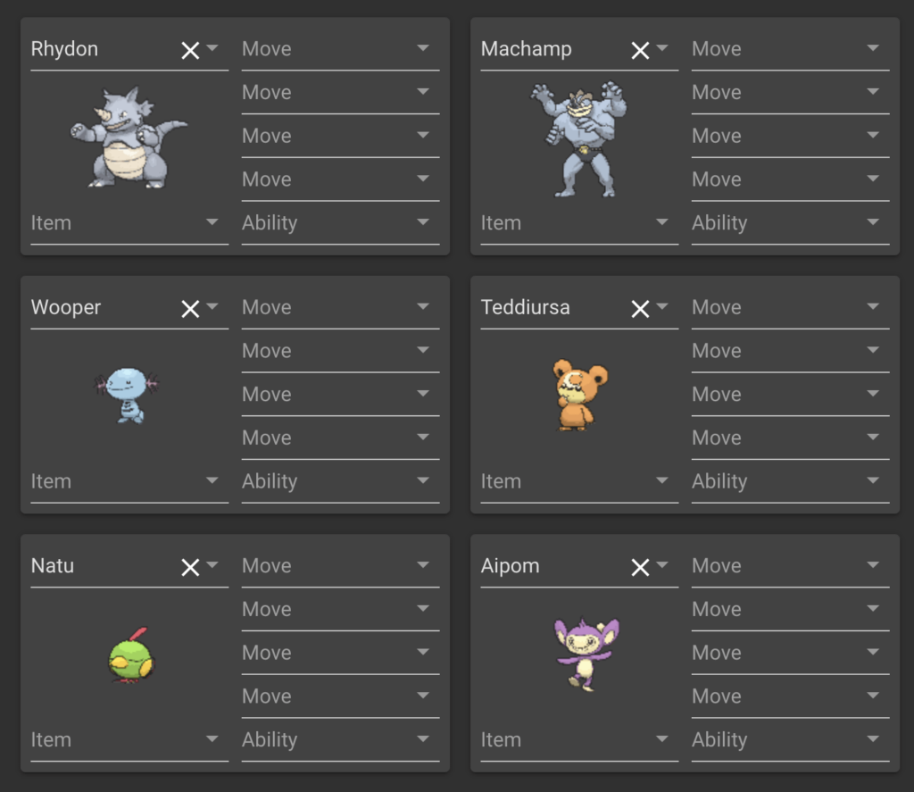 What does these 6 Pokémon have in common?