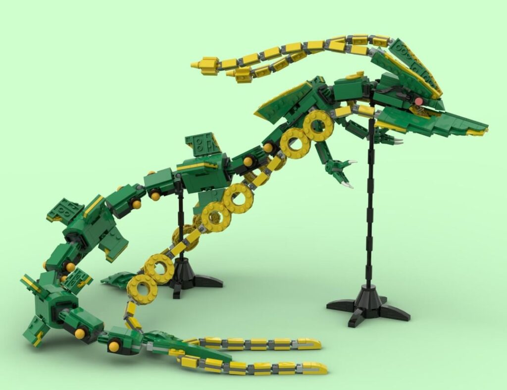 LEGO Mega Rayquaza [OC]