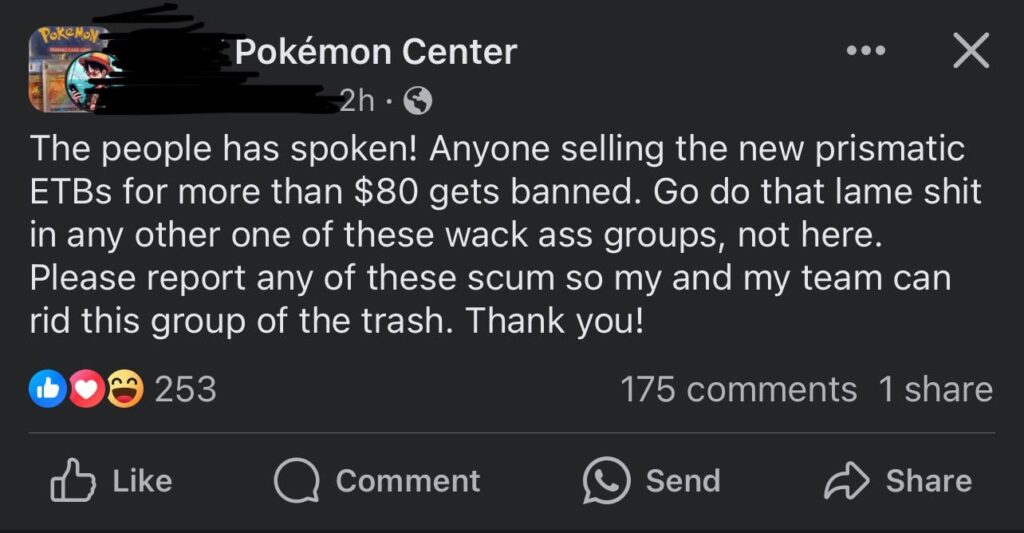 Surprising but glad to see a stand being taken
