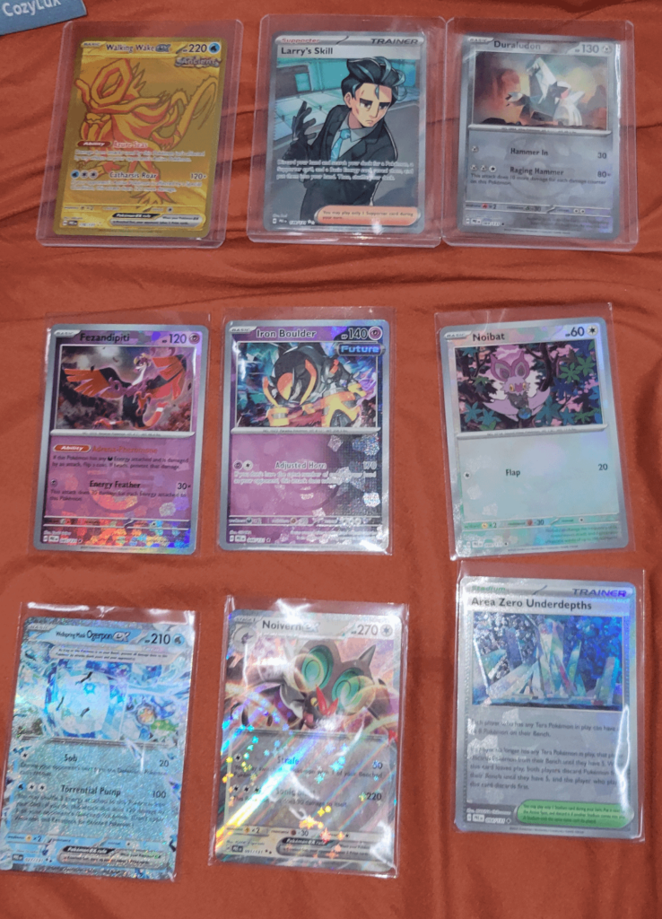 Opened one of the two ETBs I managed to snag