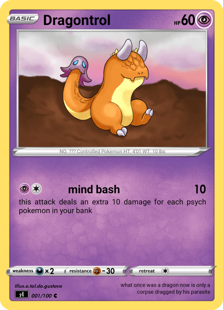 Fakemon for my lil brother
